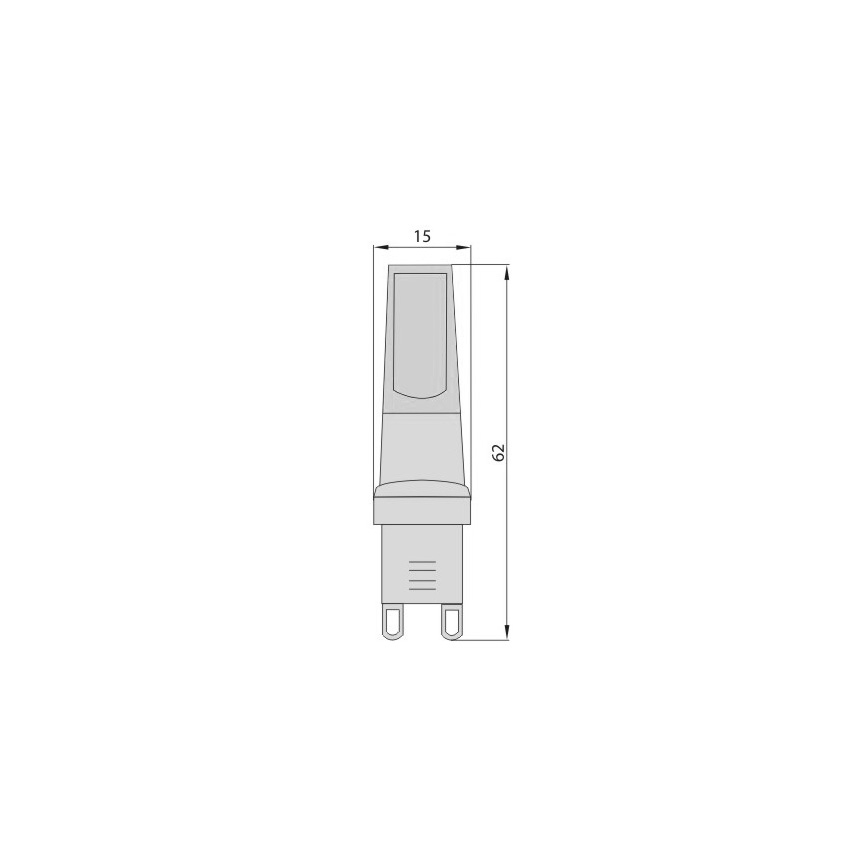LED spuldze G9/4W/230V 3000K