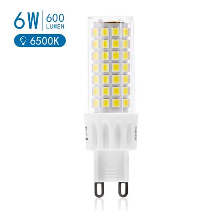 LED Spuldze G9/6W/230V 6500K - Aigostar