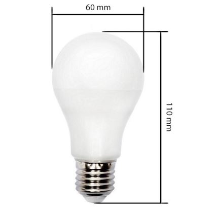 LED Spuldze GLS E27/10W/230V 3000K