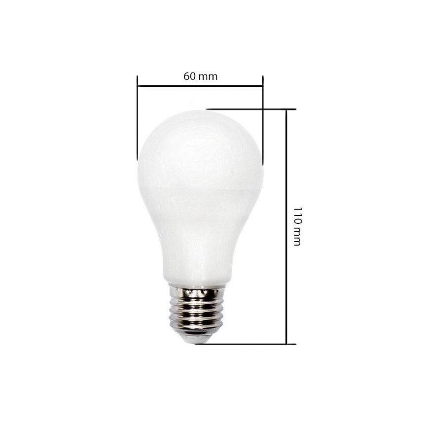 LED Spuldze GLS E27/10W/230V 3000K