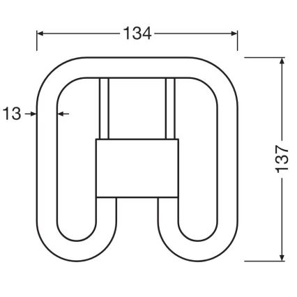 LED spuldze GR8/7W/230V 3500K - Osram