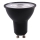 LED Spuldze GU10/4,5W/230V 4000K melna