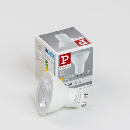 LED Spuldze GU10/6,5W/230V 2700K - Paulmann 28720