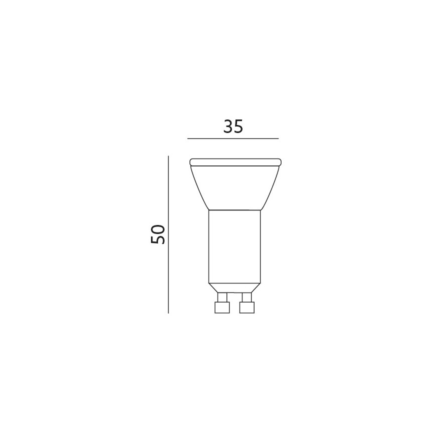 LED spuldze GU10-MR11/4W/230V 3000K