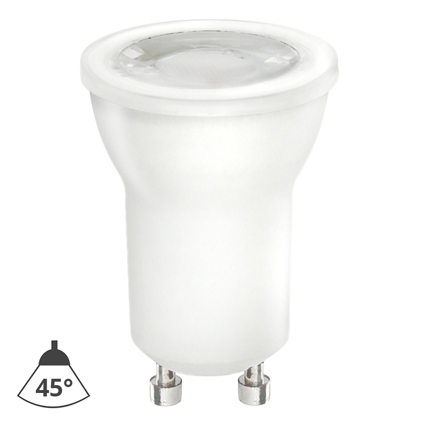 LED Spuldze GU10-MR11/4W/230V 6000K 45° balta