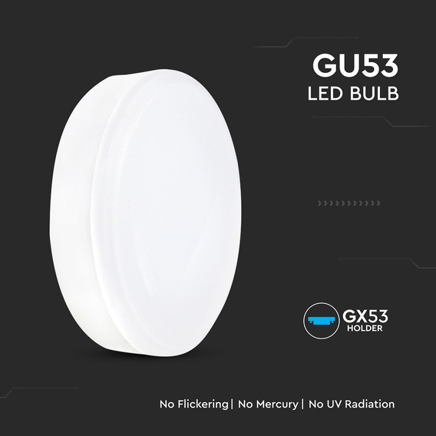 LED Spuldze GX53/6,4W/230V 4000K