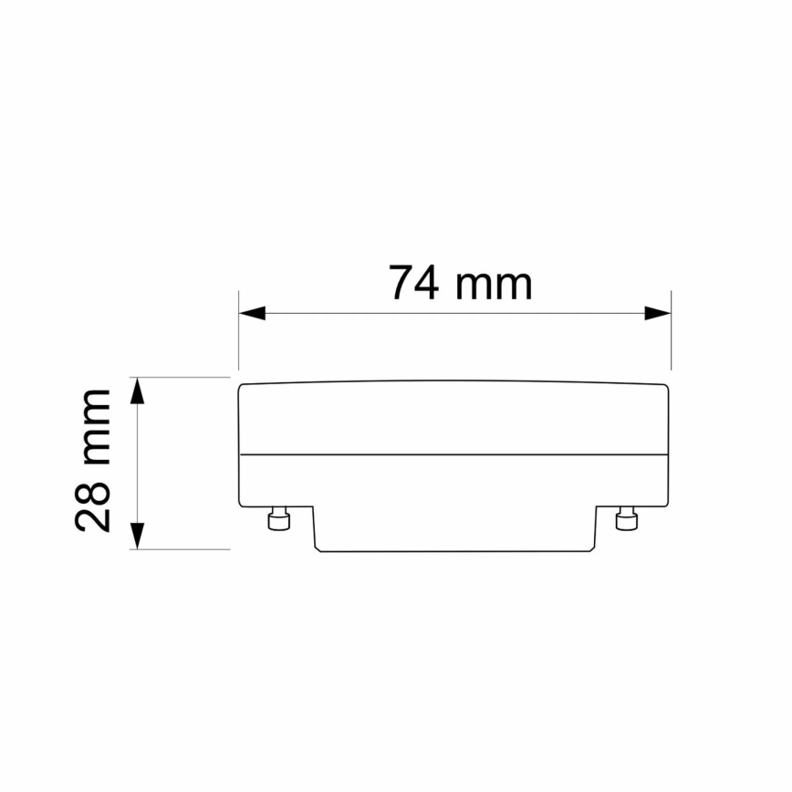 LED Spuldze GX53/6W/230V 3000K