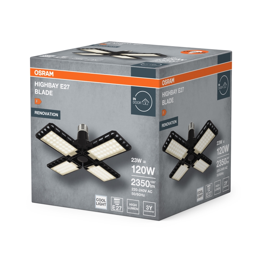 LED spuldze HIGHBAY E27/23W/230V 4000K - Osram