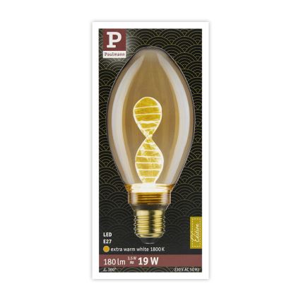 LED spuldze INNER B75 E27/3,5W/230V 1800K - Paulmann 28884