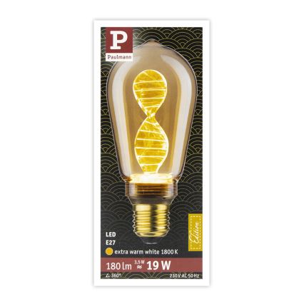 LED spuldze INNER ST64 E27/3,5W/230V 1800K - Paulmann 28885