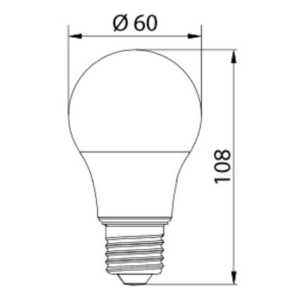 LED spuldze LEDSTAR ECO E27/10W/230V 4000K