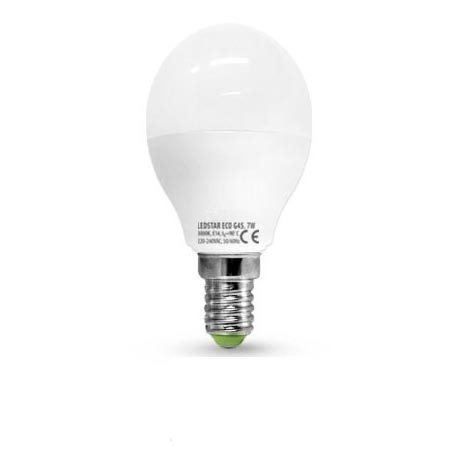 LED spuldze LEDSTAR G45 E14/7W/230V 3000K