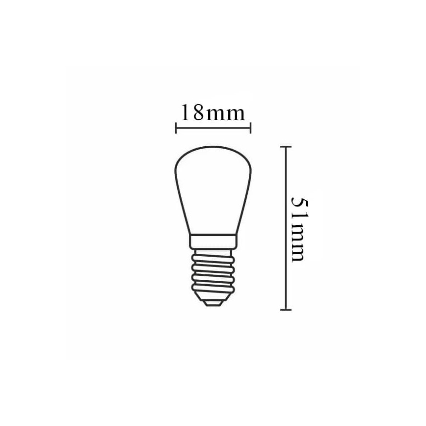 LED Spuldze MINI E14/3,5W/230V 4000K