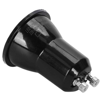 LED spuldze MR11 GU10/4W/230V 3000K 60° melna - BRILAGI