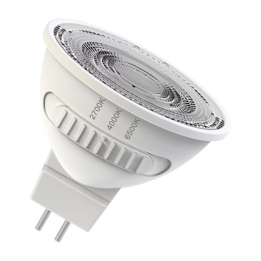 LED spuldze MR16 GU5,3/5,6W/12V 2700/4000/6500K 36° - Osram