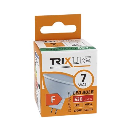 LED Spuldze MR16 GU5,3/7W/12V 2700K