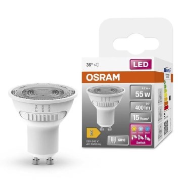 LED Spuldze PAR16 GU10/4,2W/230V 2700/4000/6500K 36° - Osram