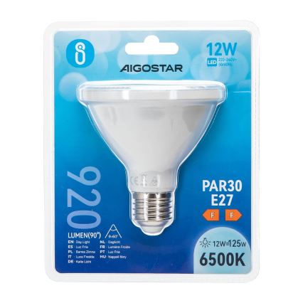 LED Spuldze PAR30 E27/12W/230V 6500K - Aigostar