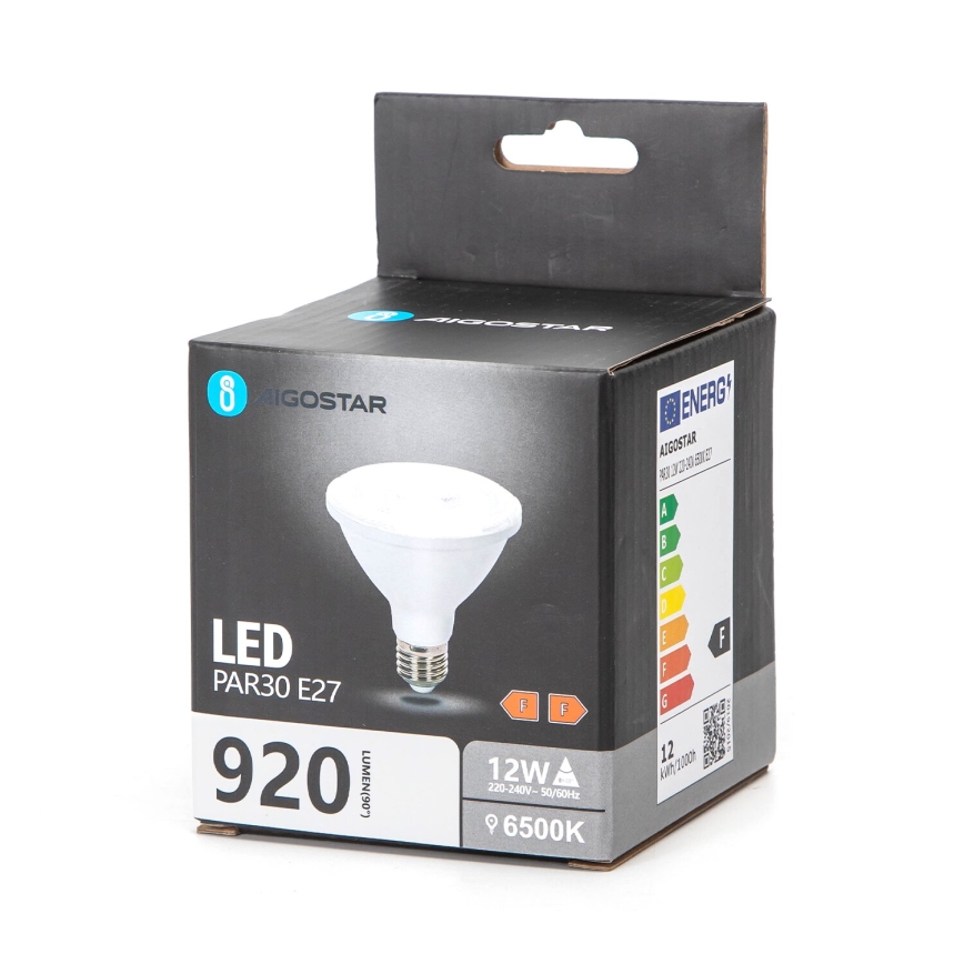 LED Spuldze PAR30 E27/12W/230V 6500K - Aigostar