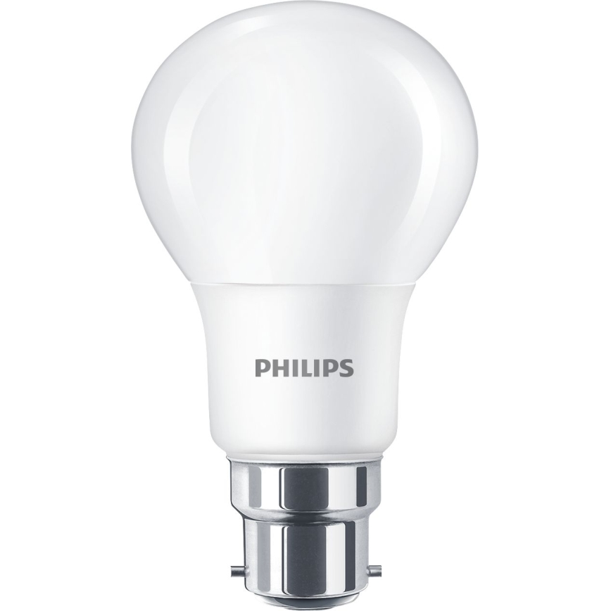LED Spuldze Philips A60 B22/7,5W/230V 4000K