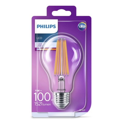 LED spuldze Philips A70 E27/11W/230V 4000K