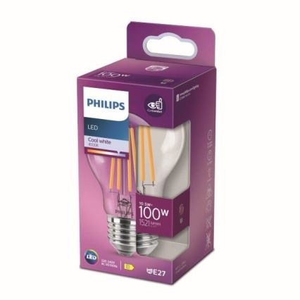 LED Spuldze Philips E27/10,5W/230V 4000K