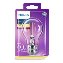 LED spuldze Philips E27/4W/230V 2700K