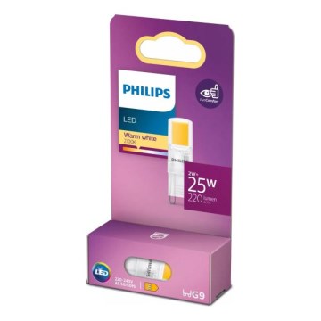 LED Spuldze Philips G9/2W/230V 2700K