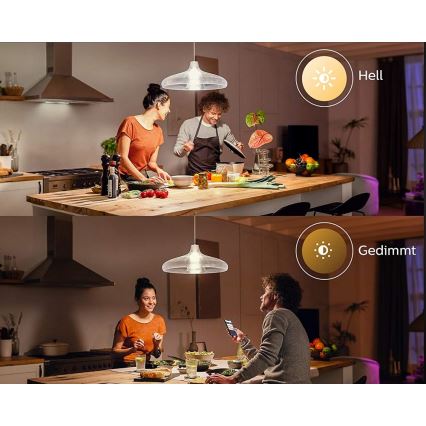 LED Spuldze Philips Hue WHITE E67 E27/15,5W/230V