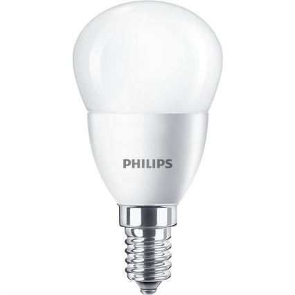 LED Spuldze Philips P45 E14/5,5W/230V 2700K