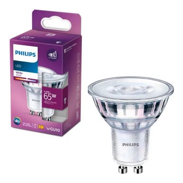 LED Spuldze Philips PAR16 GU10/4,9W/230V 3000K