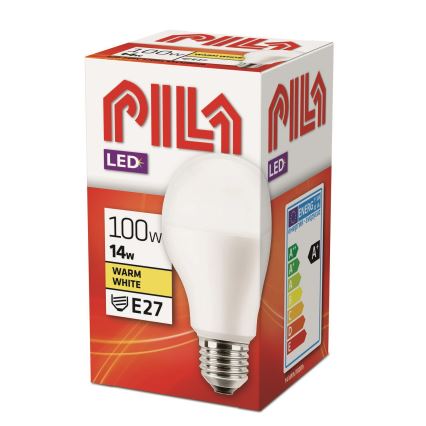 LED Spuldze Philips Pila E27/14W/230V 2700K