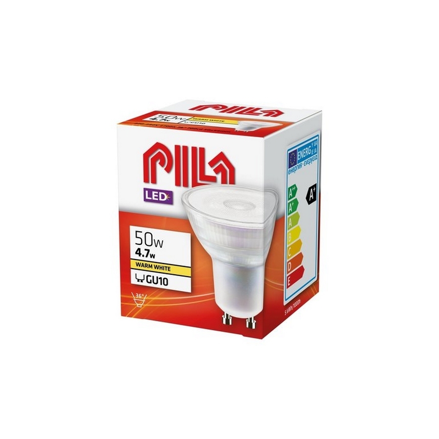LED Spuldze Philips Pila PAR16 GU10/4,7W/230V 2700K