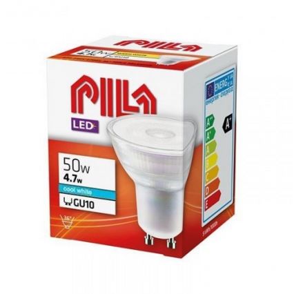 LED Spuldze Philips Pila PAR16 GU10/4,7W/230V 4000K