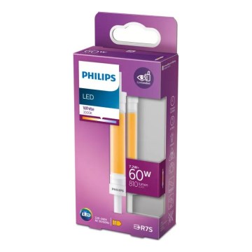LED spuldze Philips R7s/7,2W/230V 4000K 118 mm
