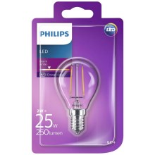 LED Spuldze Philips VINTAGE E14/2W/230V 2700K