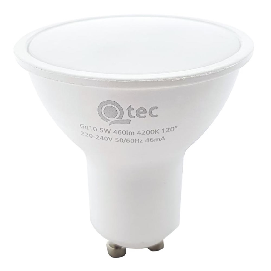 LED Spuldze Qtec GU10/5W/230V 4200K