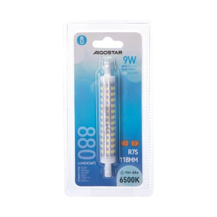 LED spuldze R7S/9W/230V 6500K - Aigostar