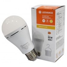 LED Spuldze RECHARGEABLE A60 E27/8W/230V 2700K - Ledvance