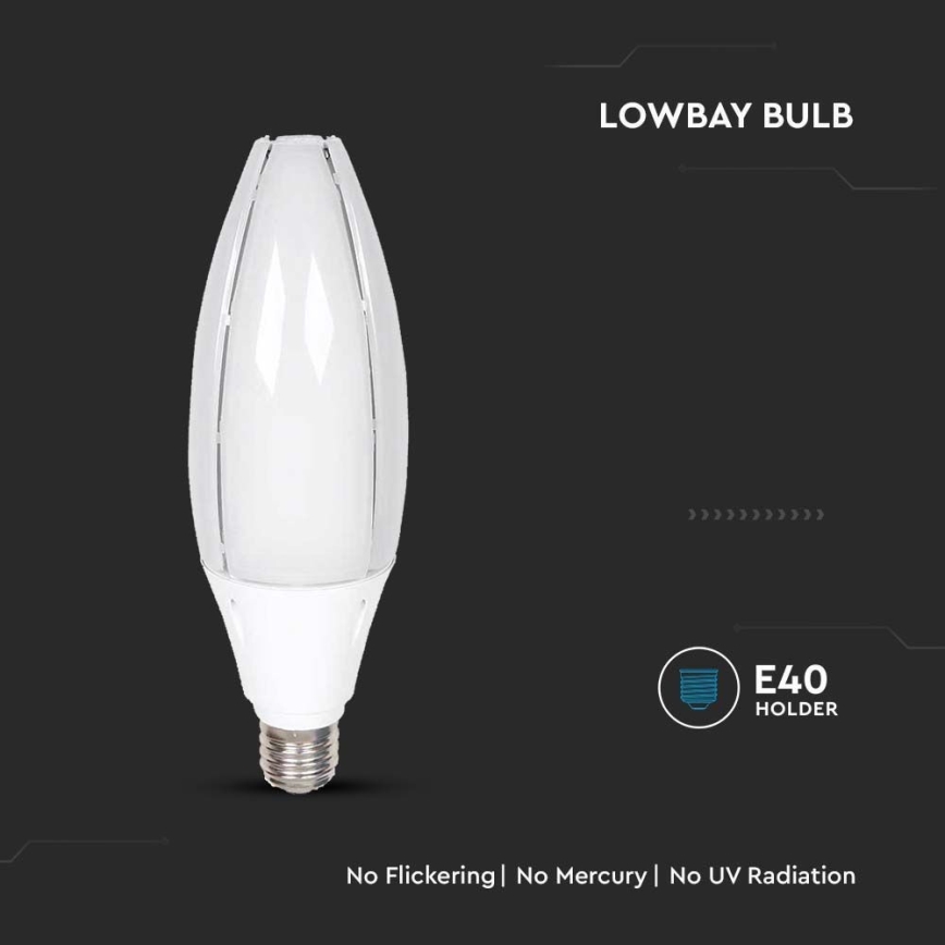 LED Spuldze SAMSUNG CHIP E40/60W/230V 4000K