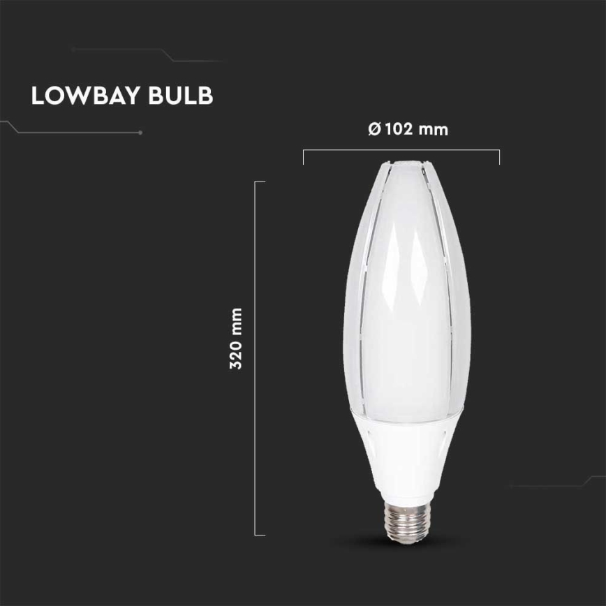 LED Spuldze SAMSUNG CHIP E40/60W/230V 4000K