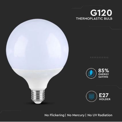 LED Spuldze SAMSUNG CHIP G120 E27/18W/230V 6400K