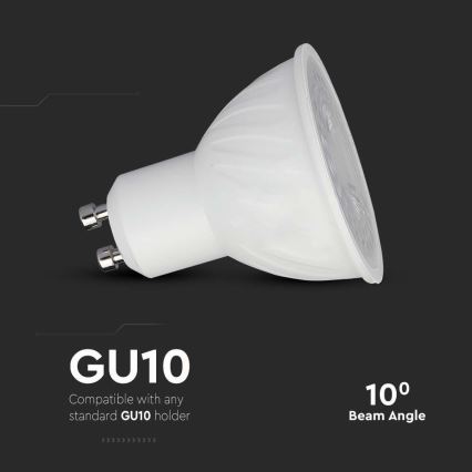 LED Spuldze SAMSUNG CHIP GU10/6W/230V 4000K