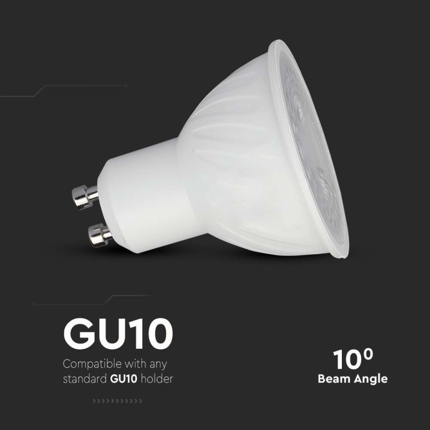LED Spuldze SAMSUNG CHIP GU10/6W/230V 4000K