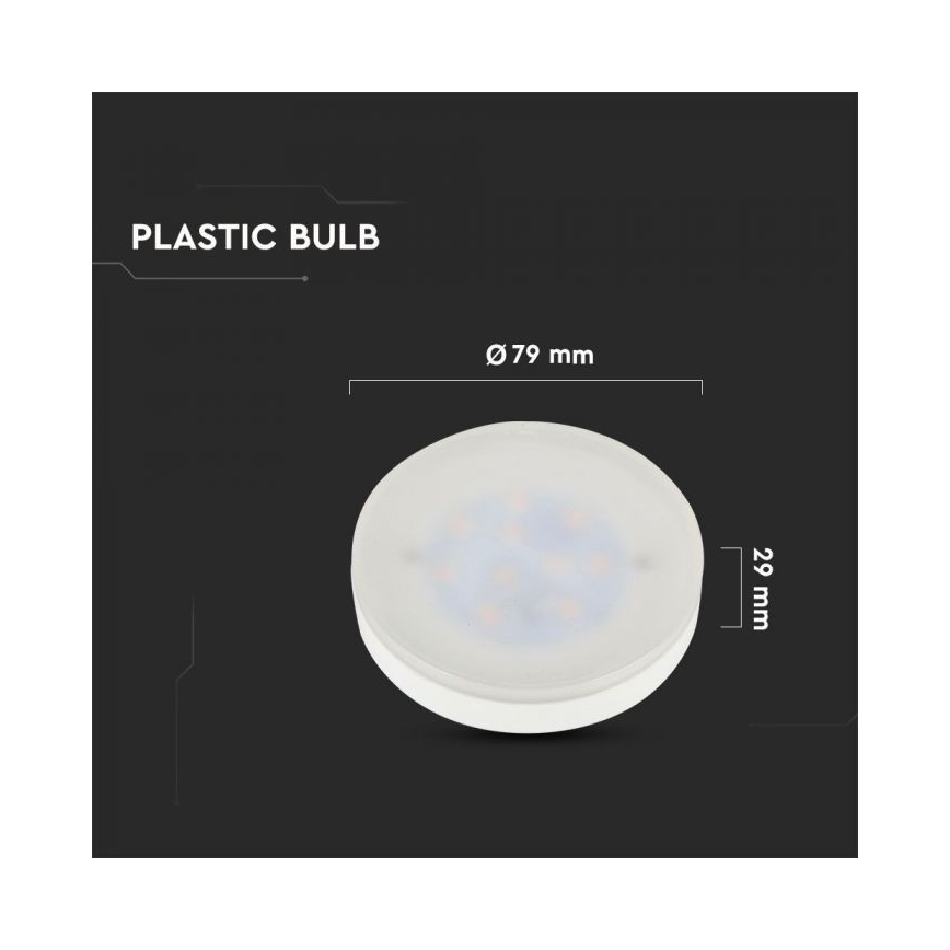 LED Spuldze SAMSUNG CHIP GX53/6,4W/230V 3000K