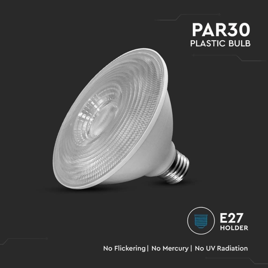LED Spuldze SAMSUNG CHIP PAR30 E27/11W/230V 6500K