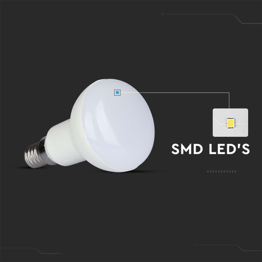 LED Spuldze SAMSUNG CHIP R50 E14/4,8W/230V 3000K