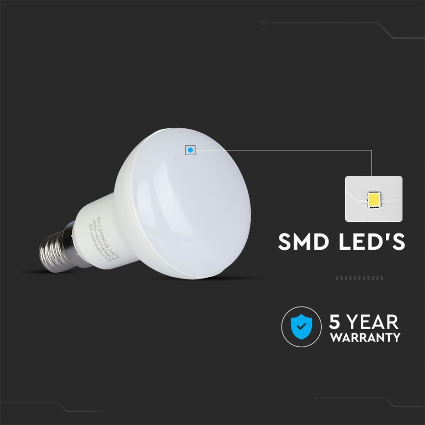 LED Spuldze SAMSUNG CHIP R50 E14/4,8W/230V 6500K