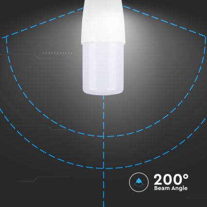 LED Spuldze SAMSUNG CHIP T37 E14/7,5W/230V 6400K