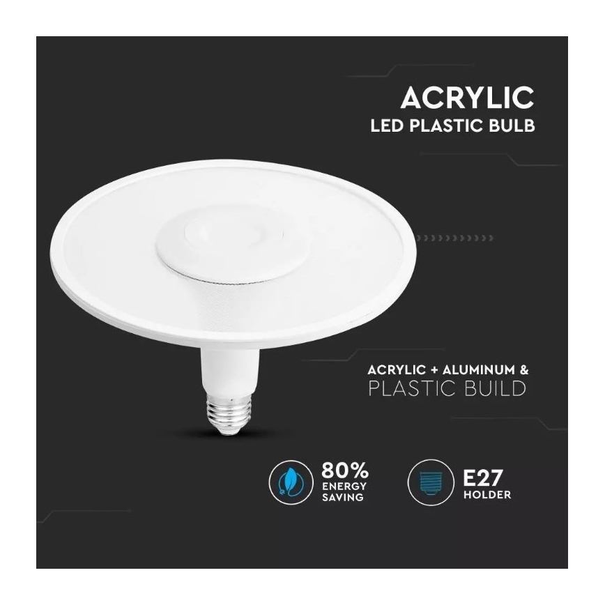 LED Spuldze SAMSUNG CHIP UFO E27/11W/230V 120° 4000K